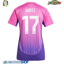 Maglie da calcio Germania Florian Wirtz #17 Seconda Maglia Femminile Europei 2024 Manica Corta